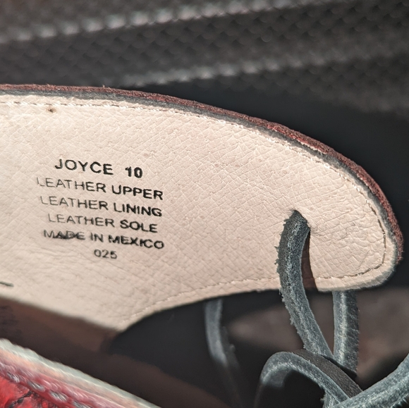 FreeBird JOYCE Red Croc Bootie Size 10 - Picture 12 of 15